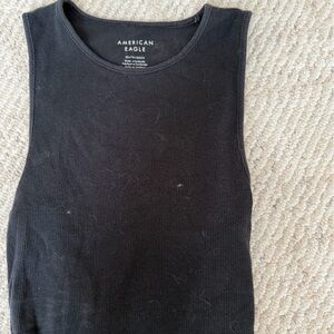 American Eagle Black Tank Top